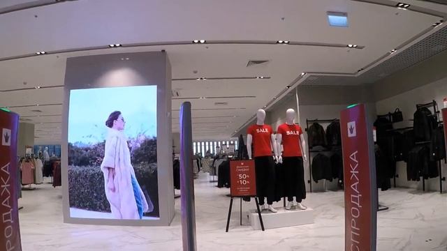 Видеоэкран для сети магазинов "Снежная королева", ТРЦ "Каширская Плаза", г. Москва, Р3