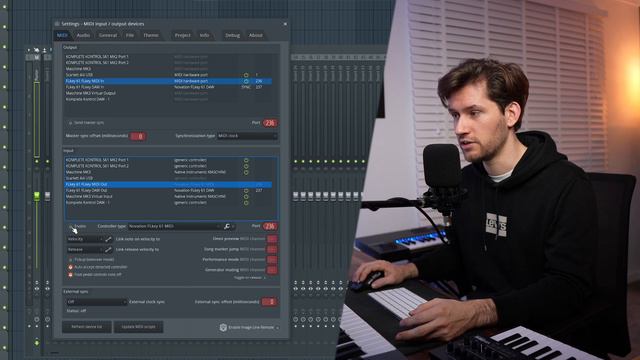 How To Setup & Connect A MIDI Keyboard In FL Studio 21 // MIDI Controller Installation смотреть онлайн