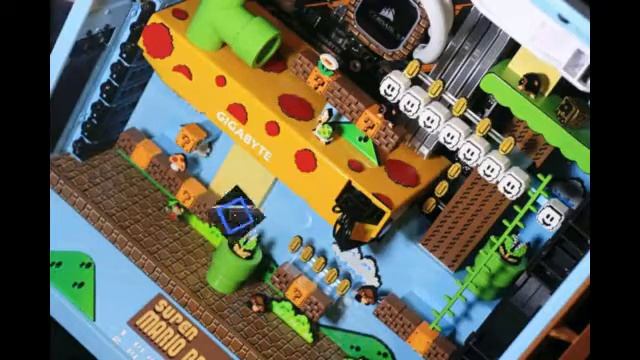 Gaming PC | AORUS Gaming pc | Mario Fans | Water Cooled PC Price | Custom cooled Pc India смотреть онлайн