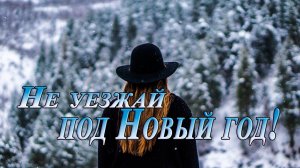 Не уезжай под Новый год  *