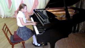 Романова Елизавета 11 лет Р Глиер прелюдия соч 43, №1