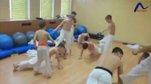 Тренировка по каратэ. Дети 7-12 лет. Training in karate. Children 7-12 years old.