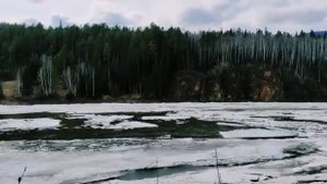 На реке Мана в Красноярском крае начался ледоход