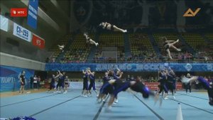 Черлидинг . Чир-микс команда Экспрессия