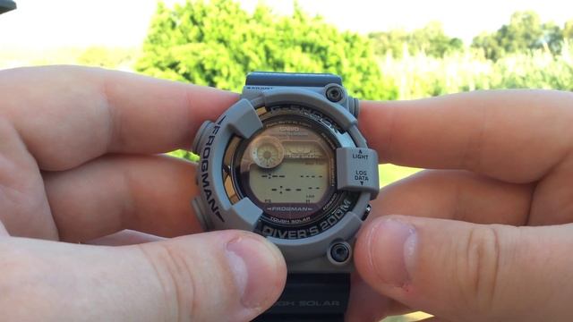 Обзор и настройка часов Casio G-Shock Frogman GF-8250ER-2 [3266]