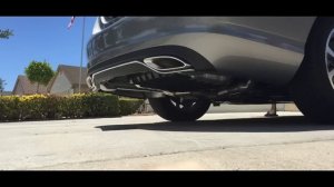 2015 Mercedes C300 (W205) with Muffler Delete