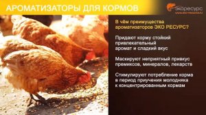 «Ароматизаторы для производителей кормов»