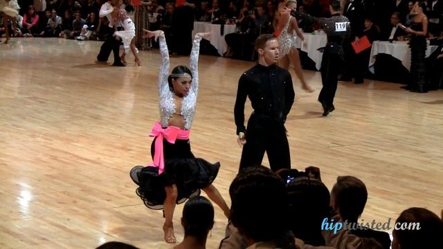 Neil Jones - Ekaterina Sokolova, WDC World amateur latin championship 2011, final - chachacha смотреть онлайн