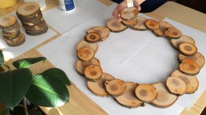 Стильная рама для ЗЕРКАЛА из СПИЛОВ! Показываю, как правильно делать! DIY mirror frame!