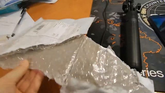 Вскрытие посылки с aliexpress.Держатель для камеры и телефона. смотреть онлайн
