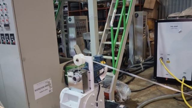 Линия производства стрейч-пленки CL-55/70A ChangLong (обзорное видео) смотреть онлайн