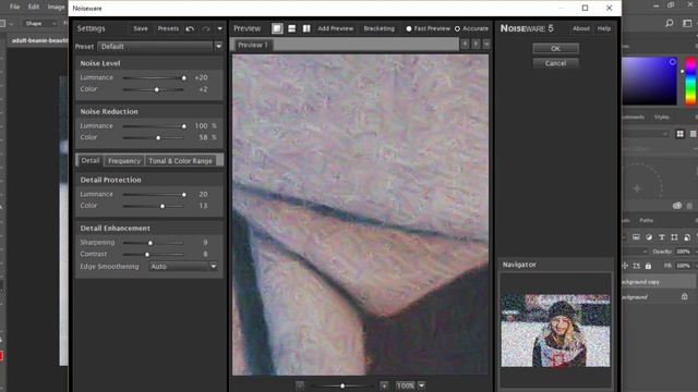 how to reduce noise photoshop cc 2018 | noise reduction photoshop | imagenomic portraiture|tutorial