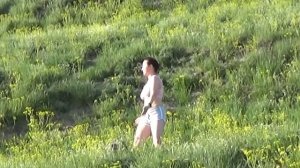 Meditation. Make dream comes true. Working with the elements in magic.  Mila Naturist.