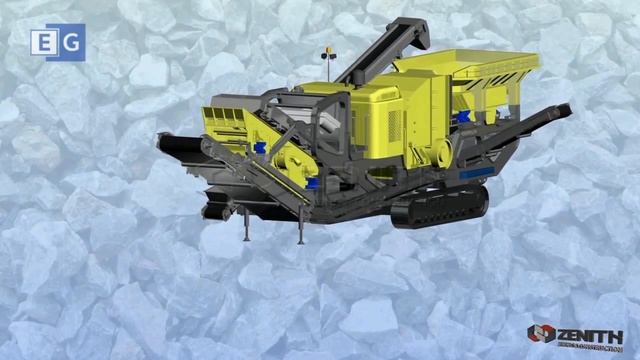 Мобильный дробильный комплекс на гусеничном ходу ZENITH