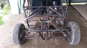 Самодельное багги на базе ваз . Рулевое управление .