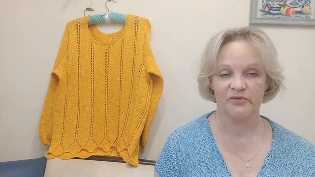 Вязальный эпизод.Джемпер