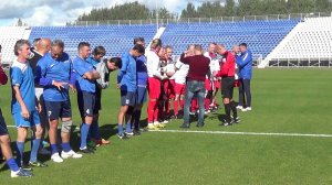 29.09.18. Турнир ветеранов 40+. Церемония награждения.