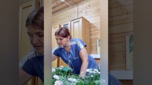 Храмовая флористика. Дизайн: Яна Колыжихина. Мастер- класс по украшению аналойной иконы и купели.