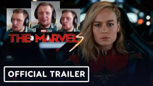 The Marvels - Официальный Трейлер и Реакция на Русском - Марвелы 2023 Бри Ларсон, Сэмюэл Л. Джексон