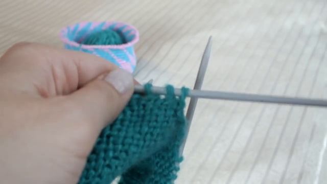 Мой вариант пятки "бумеранг". Пятка на носках спицами. смотреть онлайн