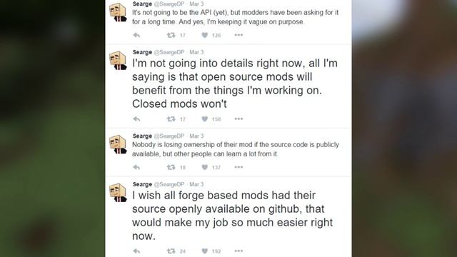 Next Minecraft Update News - Mod API, Open Source Mods, and mod support! смотреть онлайн