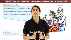 Class 5 English Unit 6 | The Talkative Barber Explanation | Class 5 English