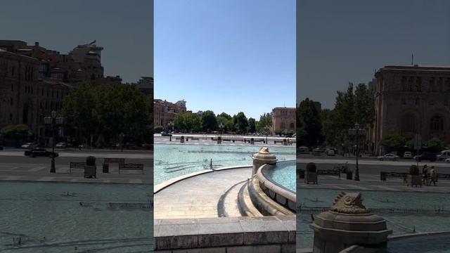 Прогулка по Еревану. Площадь Республики \ A walk around Yerevan. Republic Square