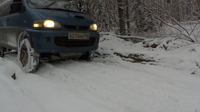 Поездка к Дидинскому тоннелю на автомобиле Delica смотреть онлайн
