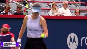 Caroline Wozniacki 🇩🇰 Vs Kimberly Birrell 🇦🇺 Live WTA Tennis Coverage Montreal Open