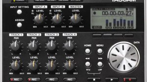 Tascam DP-004 Demo - Rock