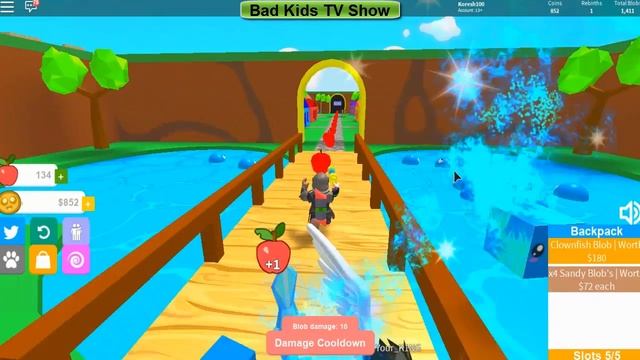 BLOB Simulator Roblox Капля Симулятор БЛОБ роблокс обновление Сделал ребитс смотреть онлайн