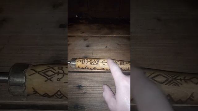 Особенный, удлинённый ковш для бани. смотреть онлайн