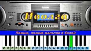 Иволга | Piano Табы