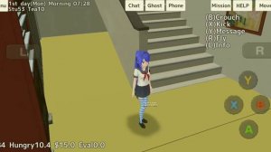 Новый баг/как сюда попасть/баги/School Girls Simulator