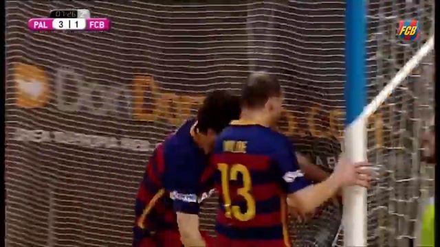 Копа дель Рей: Пальма Футзал - Барселона (1-2ф ОтвМ) смотреть онлайн