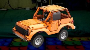 Lego #31. Узкий внедорожник, автокран и высокая башня