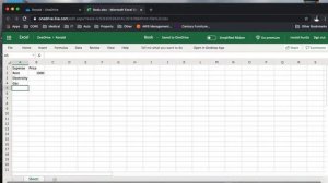 Intro to Excel in Office 365