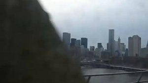 A train ride across the Manhattan Bridge into Brooklyn/Из Манхэттена в Бруклин