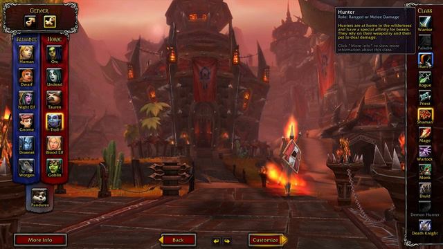 World Of Warcraft: Playing for the first time + Character Creation смотреть онлайн