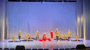 Номер "Вечный огонь" - Цирковая студия «Надежда»