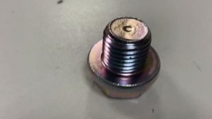 Пробка сливная Hyundai Solaris