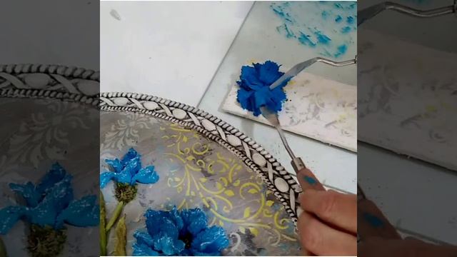 Скульптурная живопись. Мастер класс.  