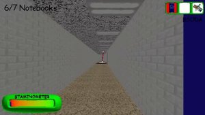 BALDI TURNS INTO NULL?! | Baldi's Basics MOD