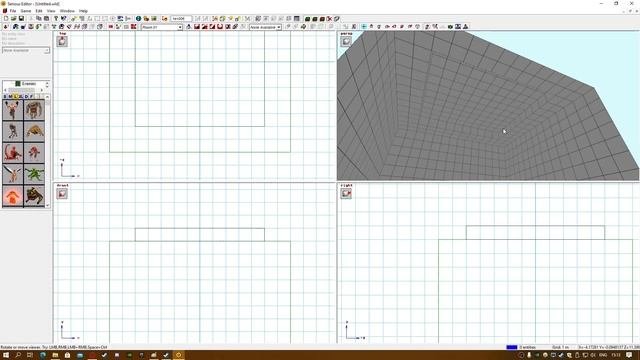 Serious Editor - Триангуляция Полигонов и Создание Первой Комнаты