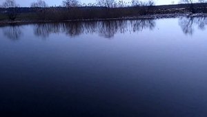 По реке на лодке Хантер 290 ЛК, мотор HDX 15 лс 2T с прицепом