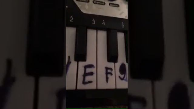 Jurassic park on 2$ piano