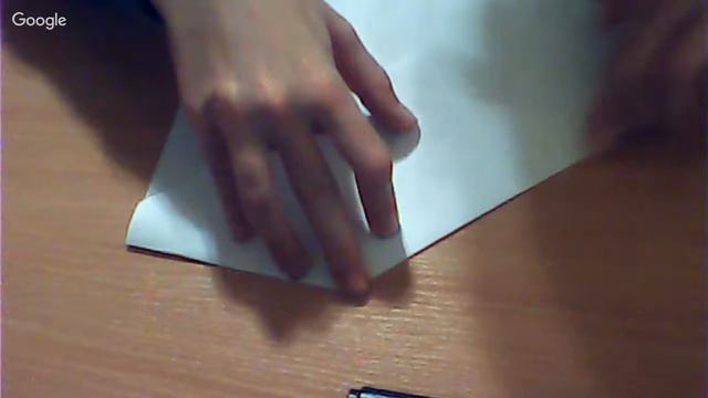 как сделать простой самолётик.