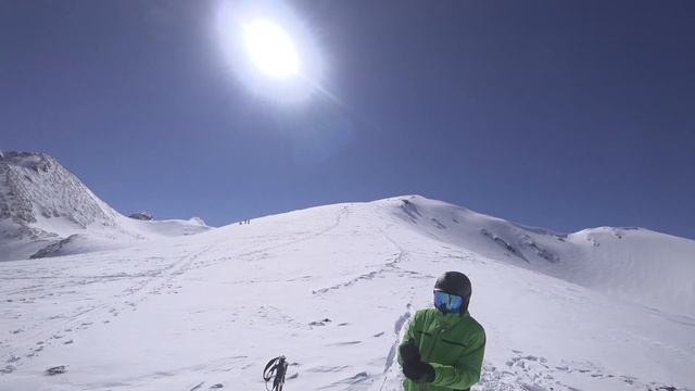 Архыз на снегаходе. Самая верхняя строящая станция. #Архыз2021 смотреть онлайн