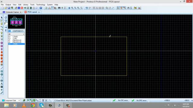 PCB desiging tutorials in Proteus tutorial number 4