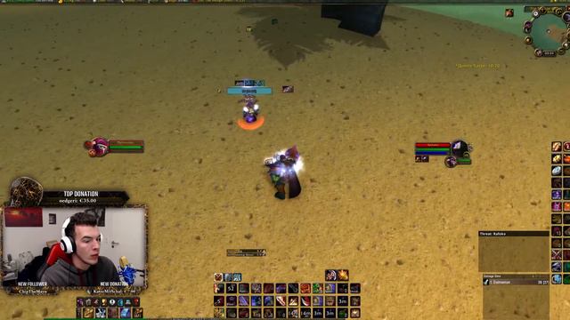 Struggling in Classic WoW, Farming against my worst enemy... a mage! смотреть онлайн